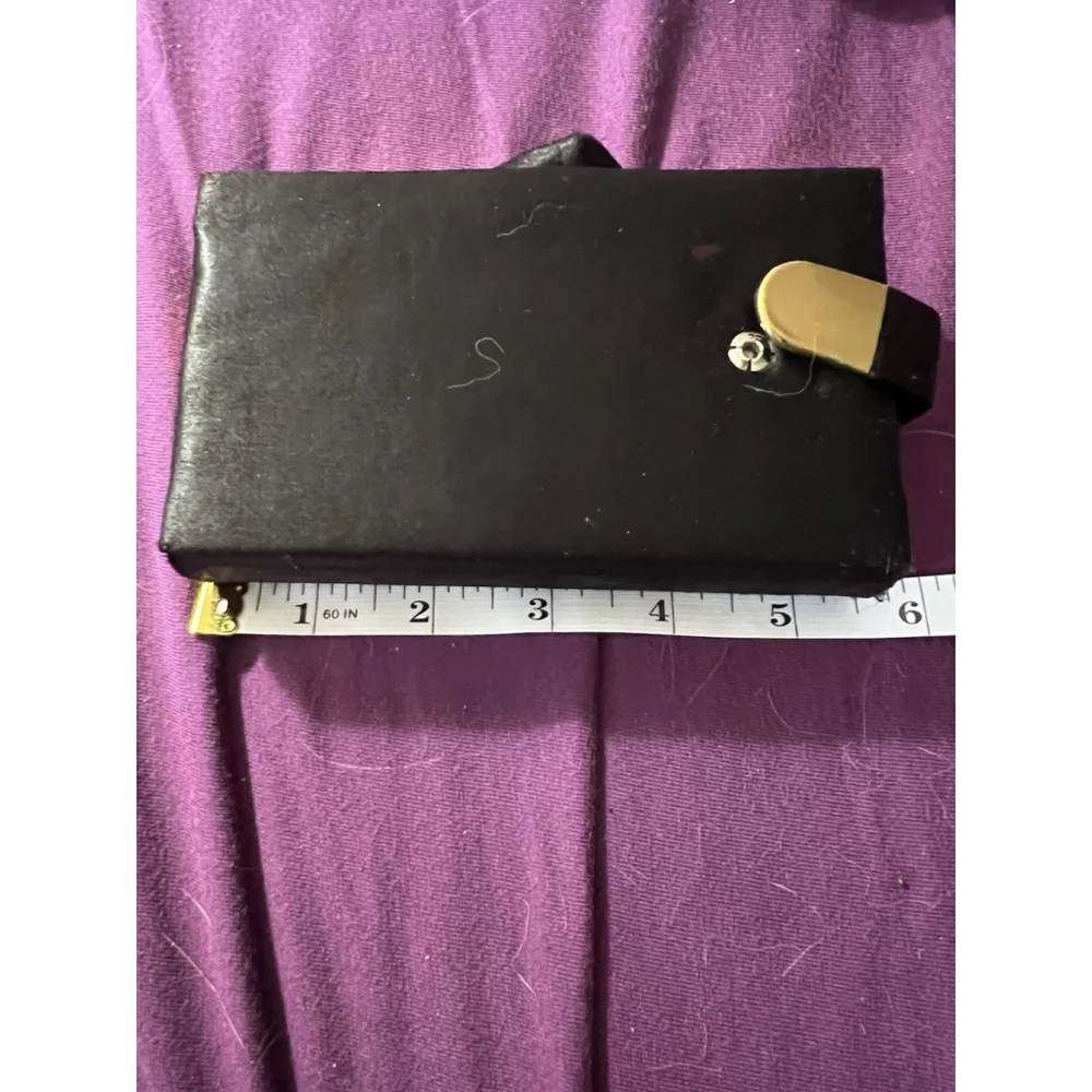 Vintage 1950s Marhill Mother of Pearl Wristlet Purse – Original Unused Lipstick